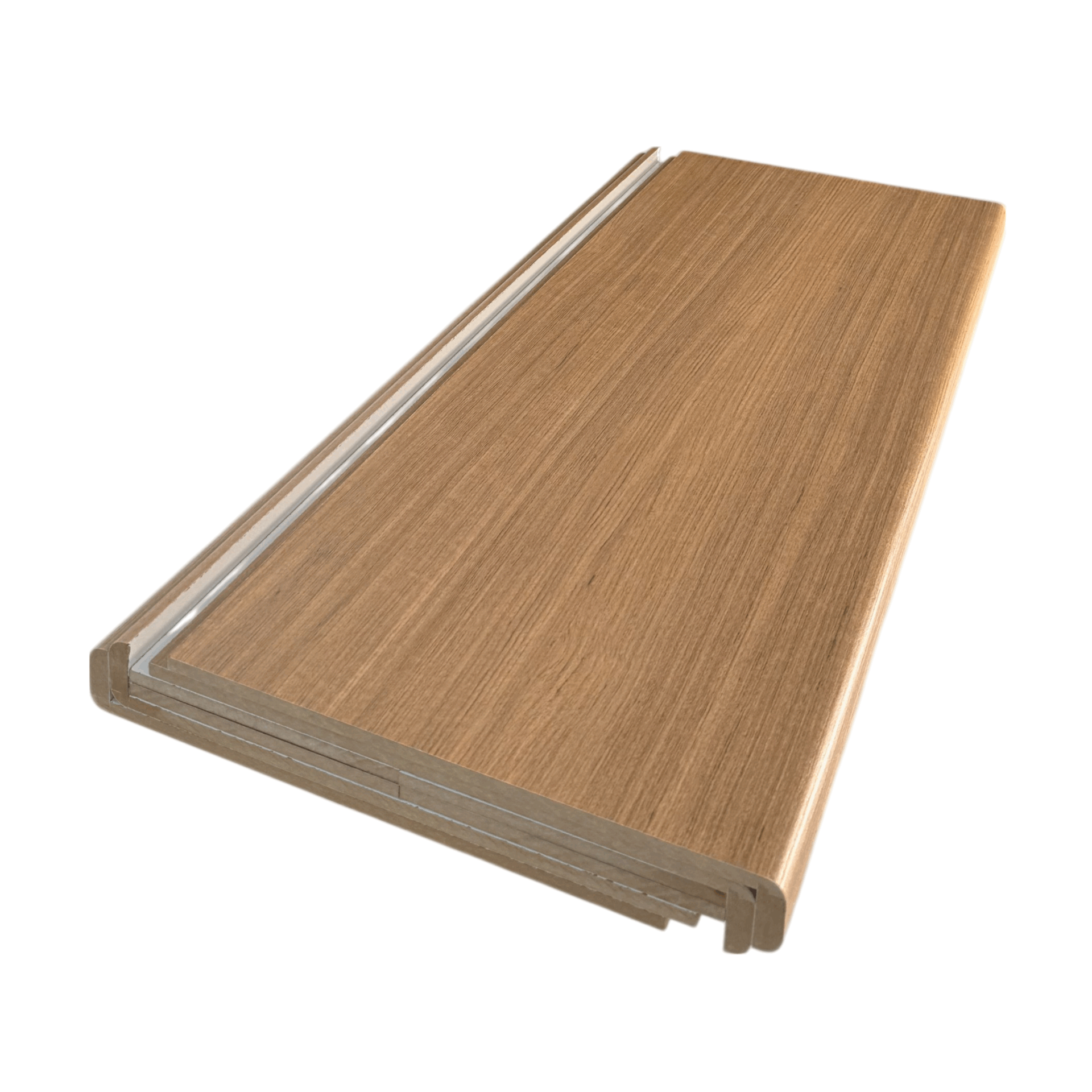 Honey Oak Wood Grain Quattro Stair Treads & Risers